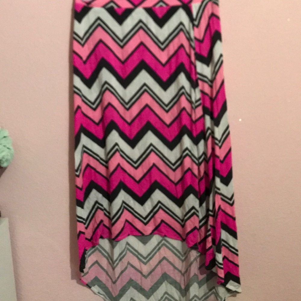 High low skirt